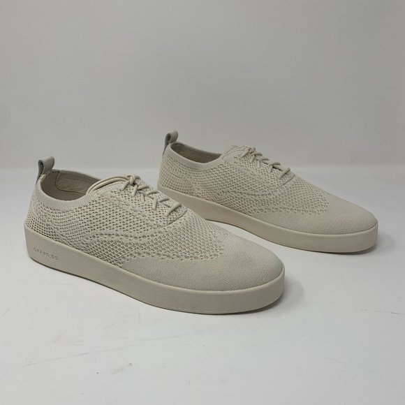 Cole Haan GrandPrø Contender Stitchlite‎ Oxford Sneakers Women's 9 B Ivory S0588 - Picture 1 of 9